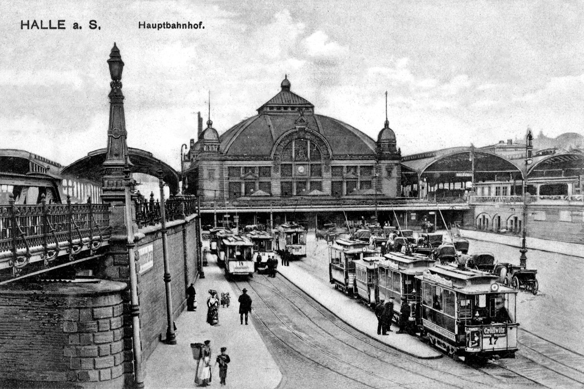 Галле — Старые фотографии