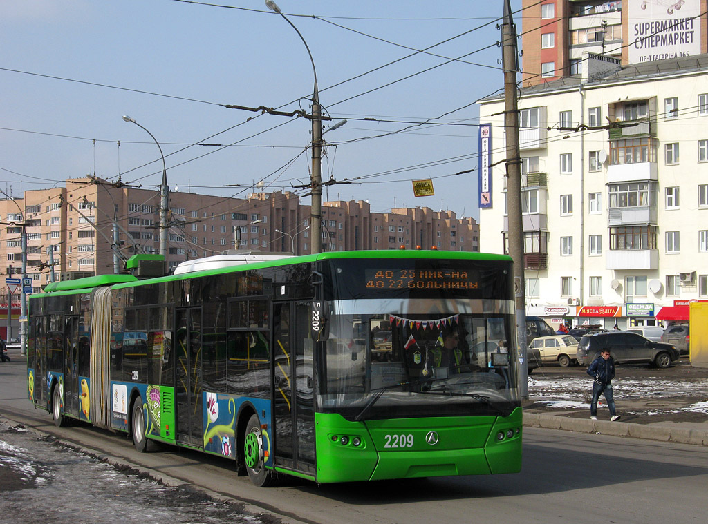 Харьков, ЛАЗ E301D1 № 2209