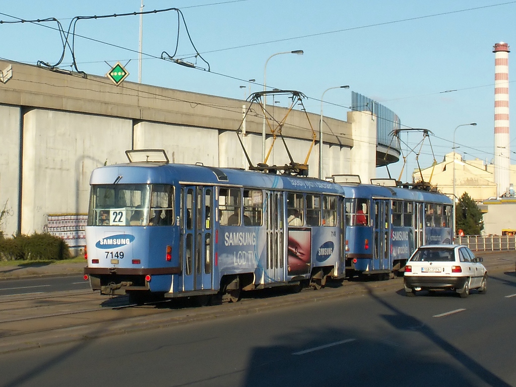 Прага, Tatra T3SUCS № 7149