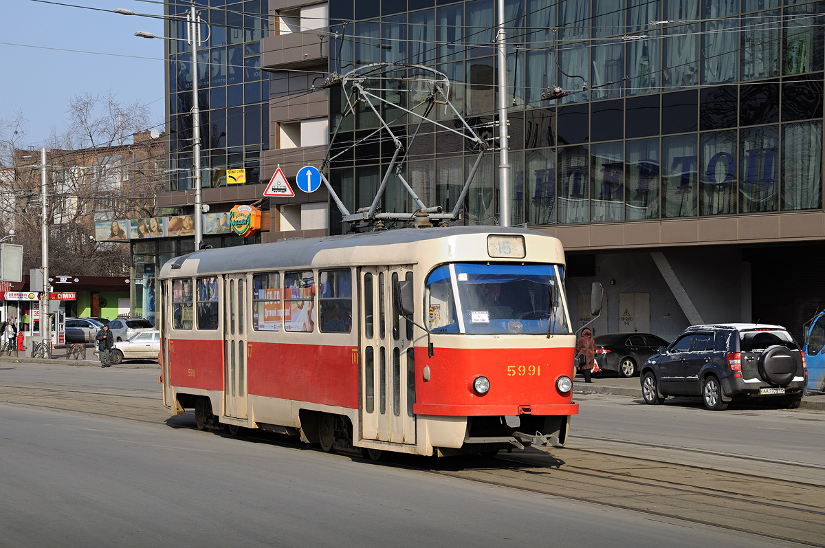 Киев, Tatra T3SU № 5991