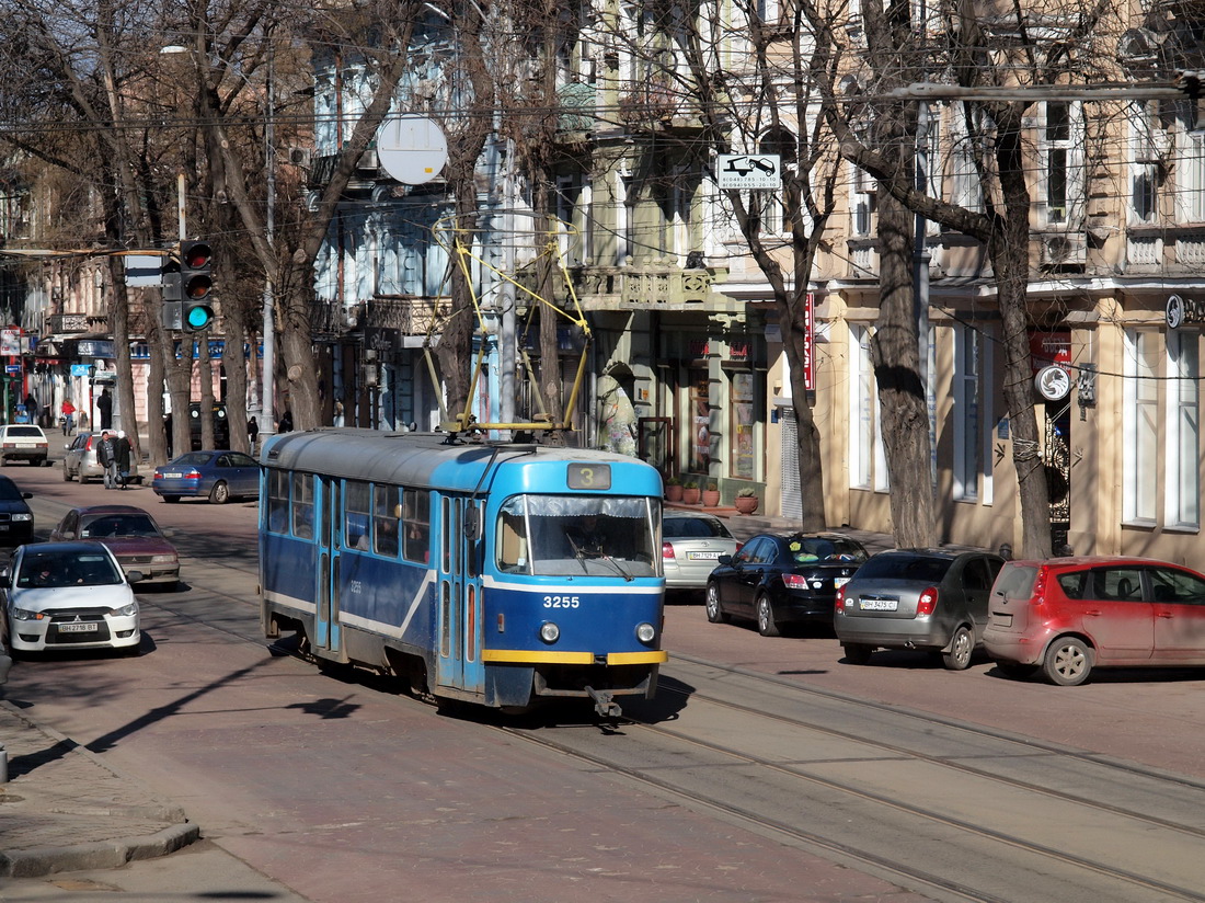 Одесса, Tatra T3R.P № 3255