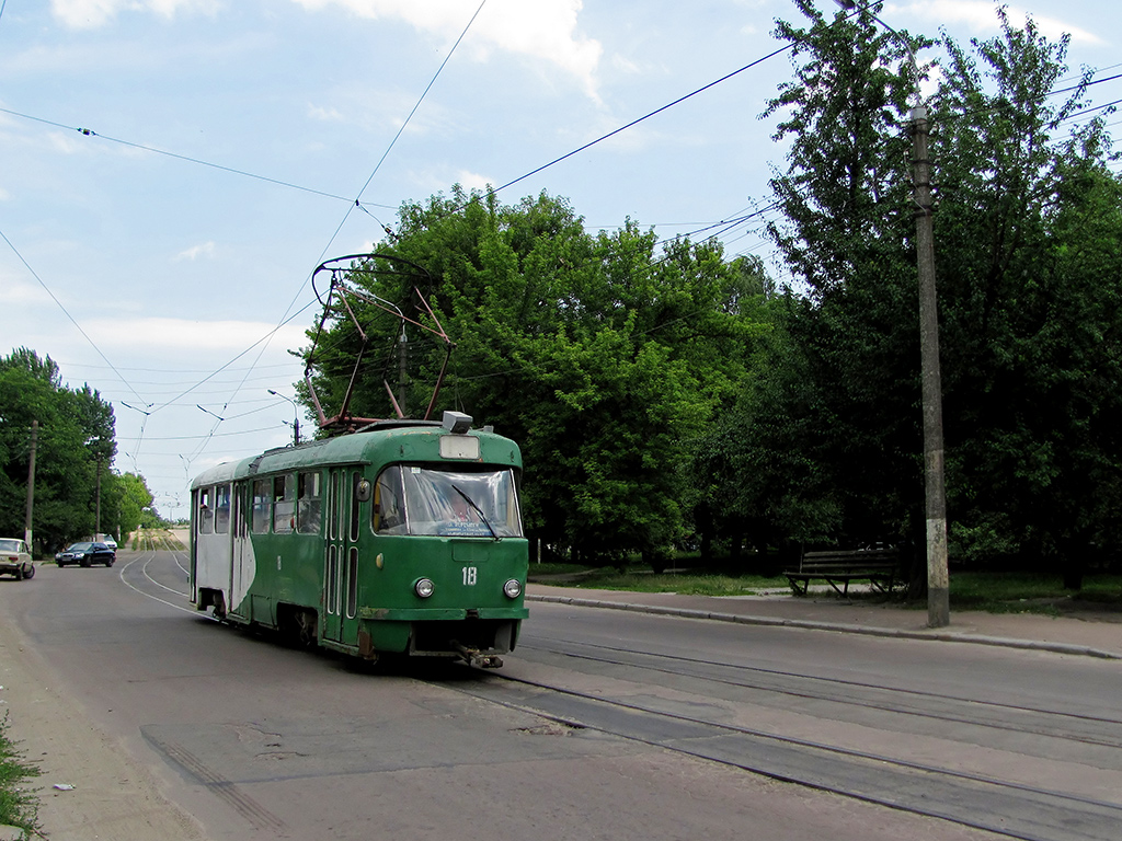 Житомир, Tatra T4SU № 18