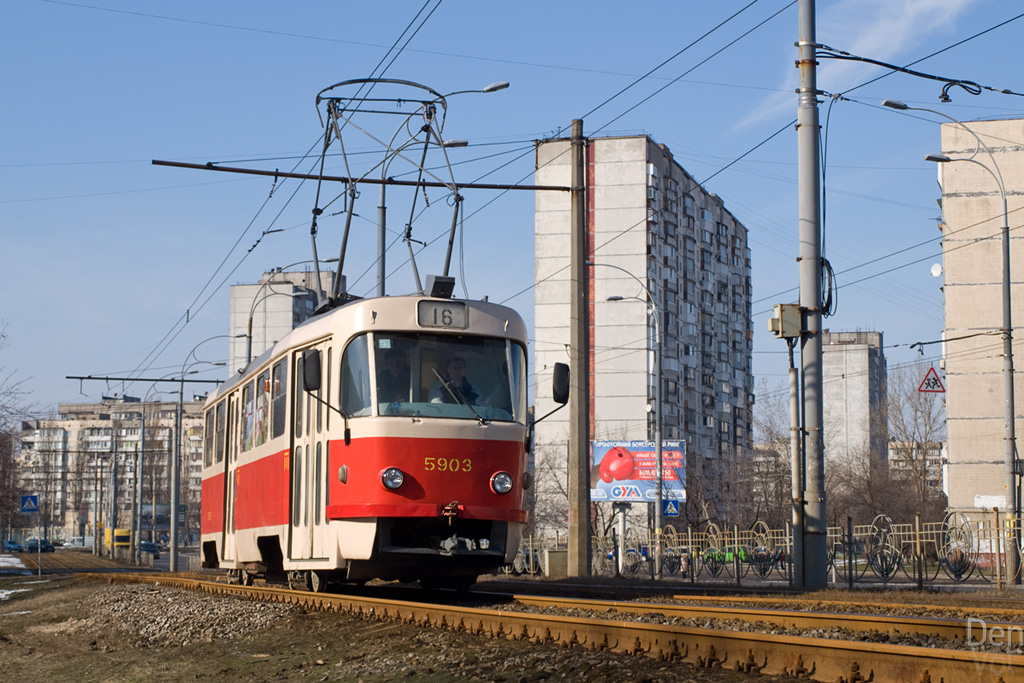 Киев, Tatra T3SU № 5903