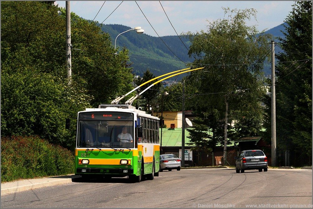 Жилина, Škoda 14Tr14/7 № 221