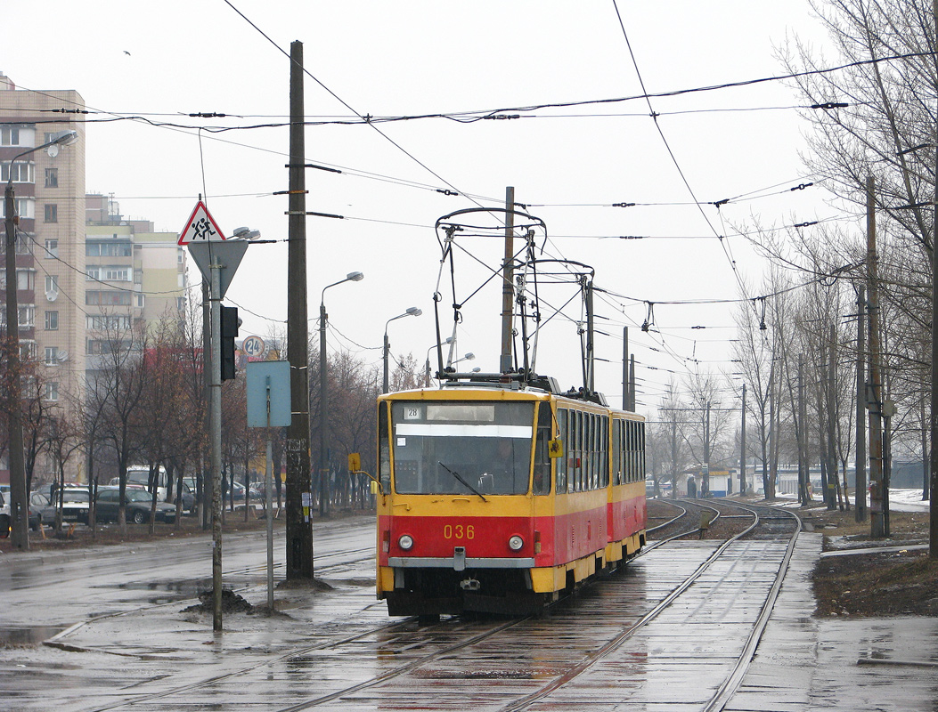 Киев, Tatra T6B5SU № 036