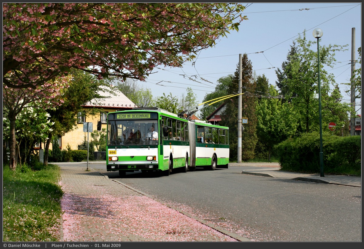 Пльзень, Škoda 15Tr13/6M № 466