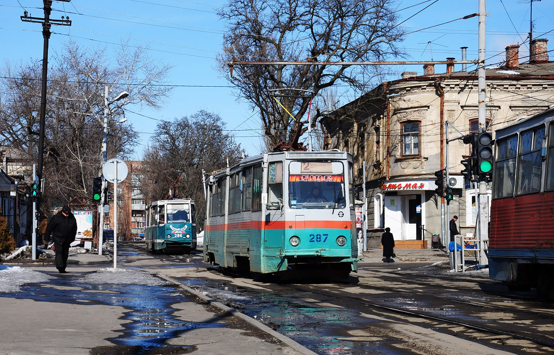 Таганрог, 71-605 (КТМ-5М3) № 287