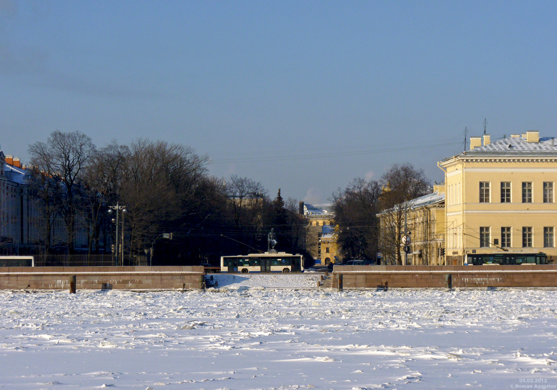 Saint-Petersburg — Trolleybus lines and infrastructure