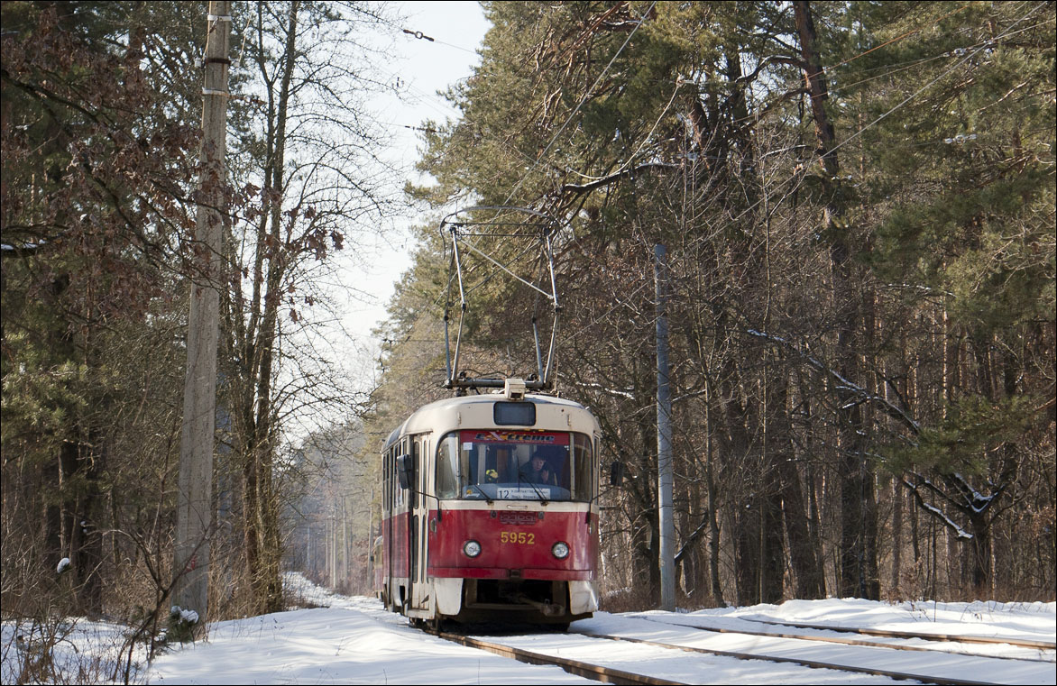 Киев, Tatra T3SU № 5952