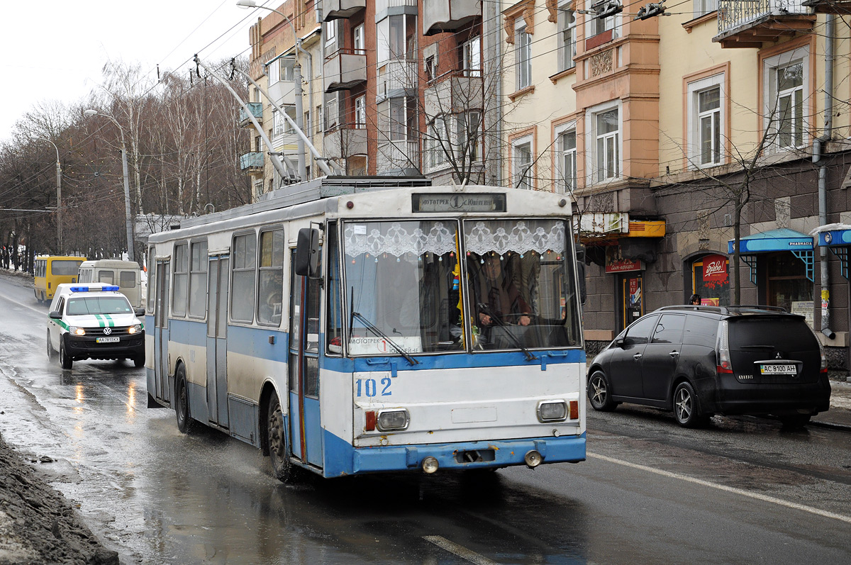 Ровно, Škoda 14Tr89/6 № 102