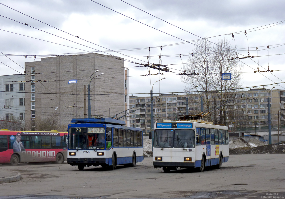Saint-Petersburg, PTZ-5283 č. 4958; Saint-Petersburg, VMZ-5298.00 (VMZ-375) č. 1718