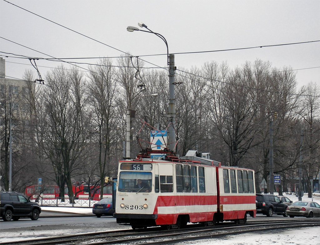 Санкт-Петербург, ЛВС-86К № 8203