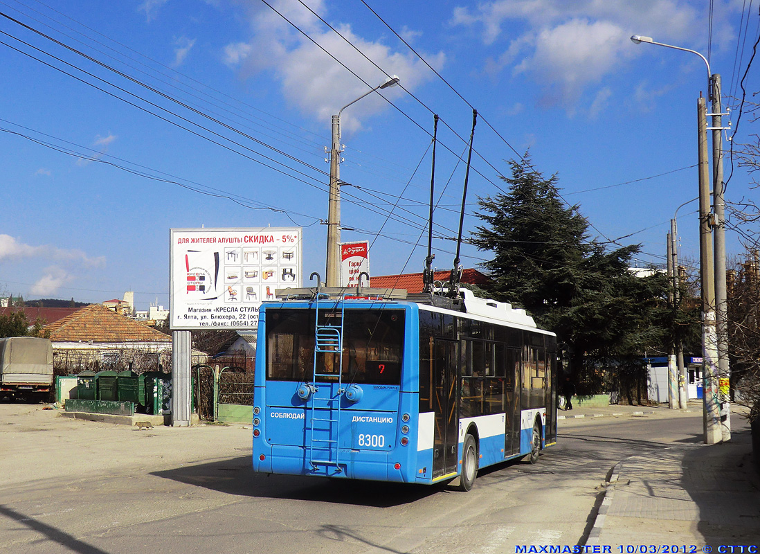Trolleybus de Crimée, Bogdan T70110 N°. 8300