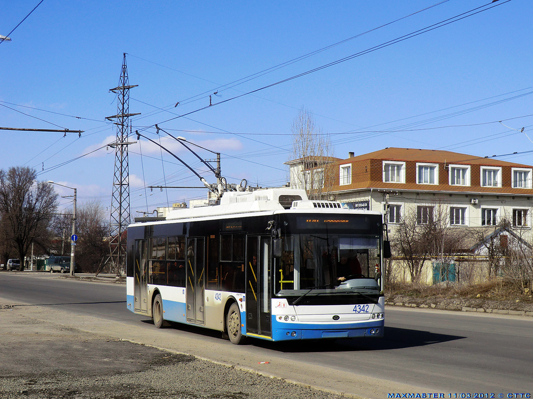 Крымский троллейбус, Богдан Т70110 № 4342