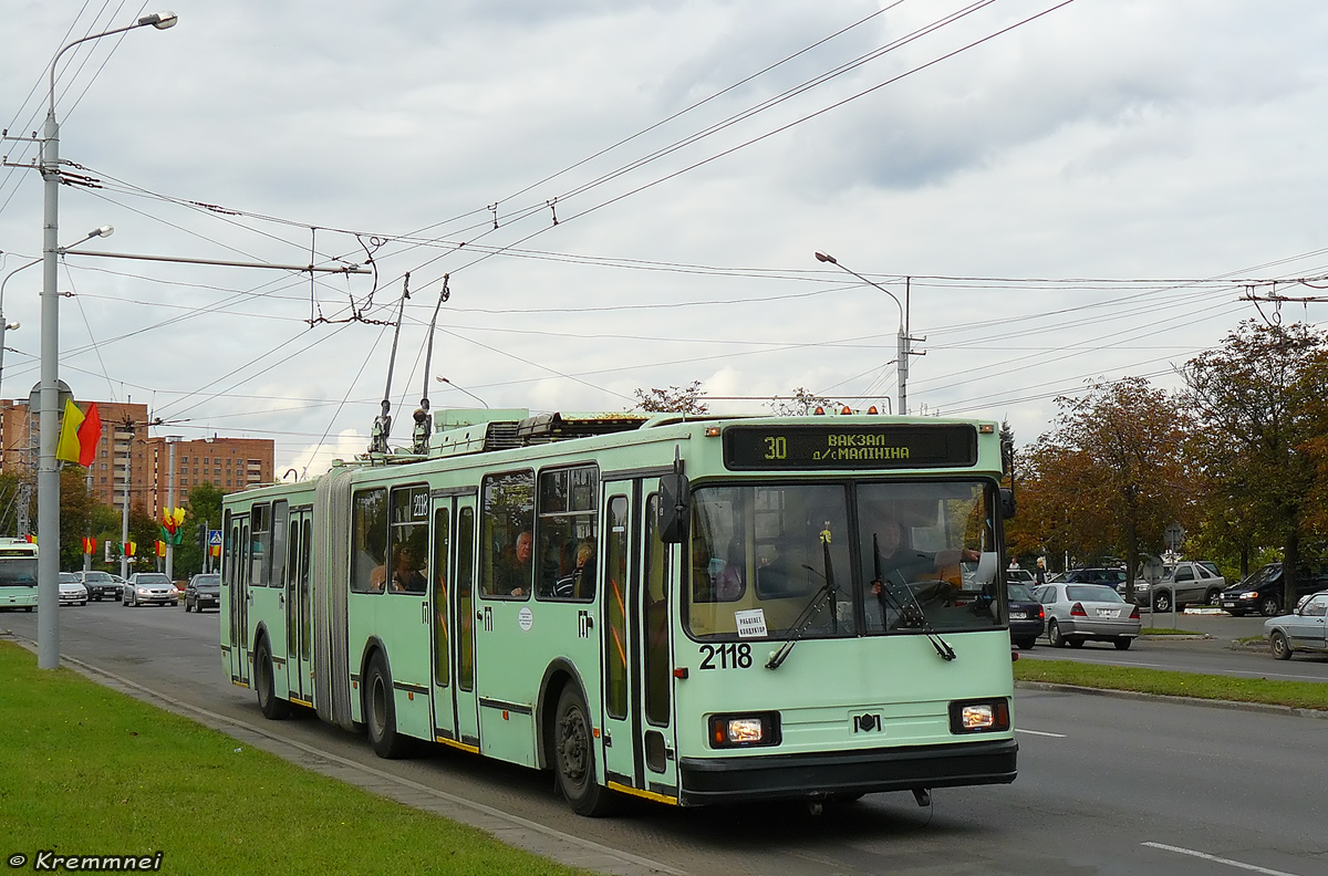Минск, БКМ 213 № 2118