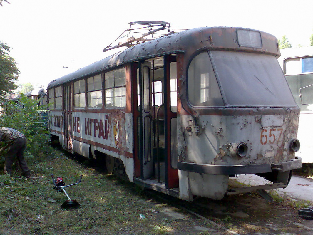 Каменское, Tatra T3SU № 657