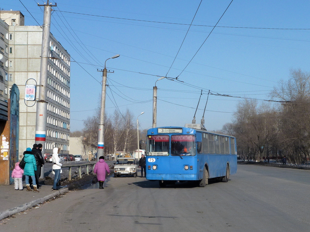 Омск, ЗиУ-682В-012 [В0А] № 75