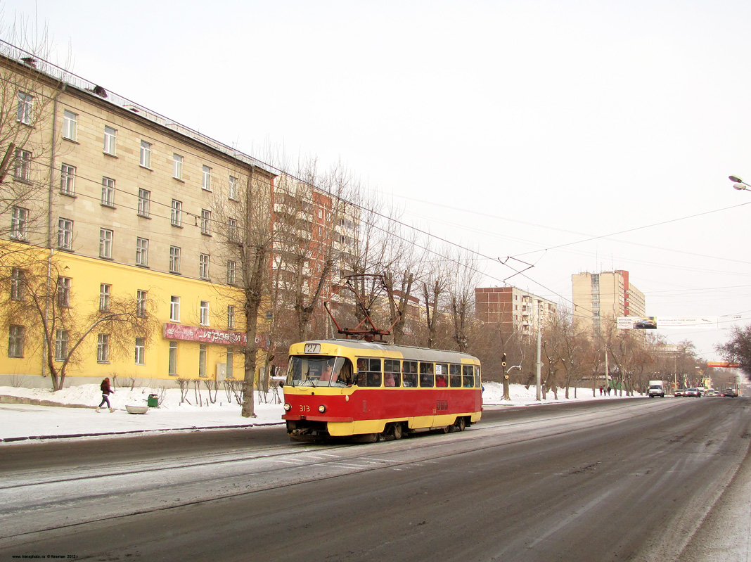 Yekaterinburg, Tatra T3SU № 313