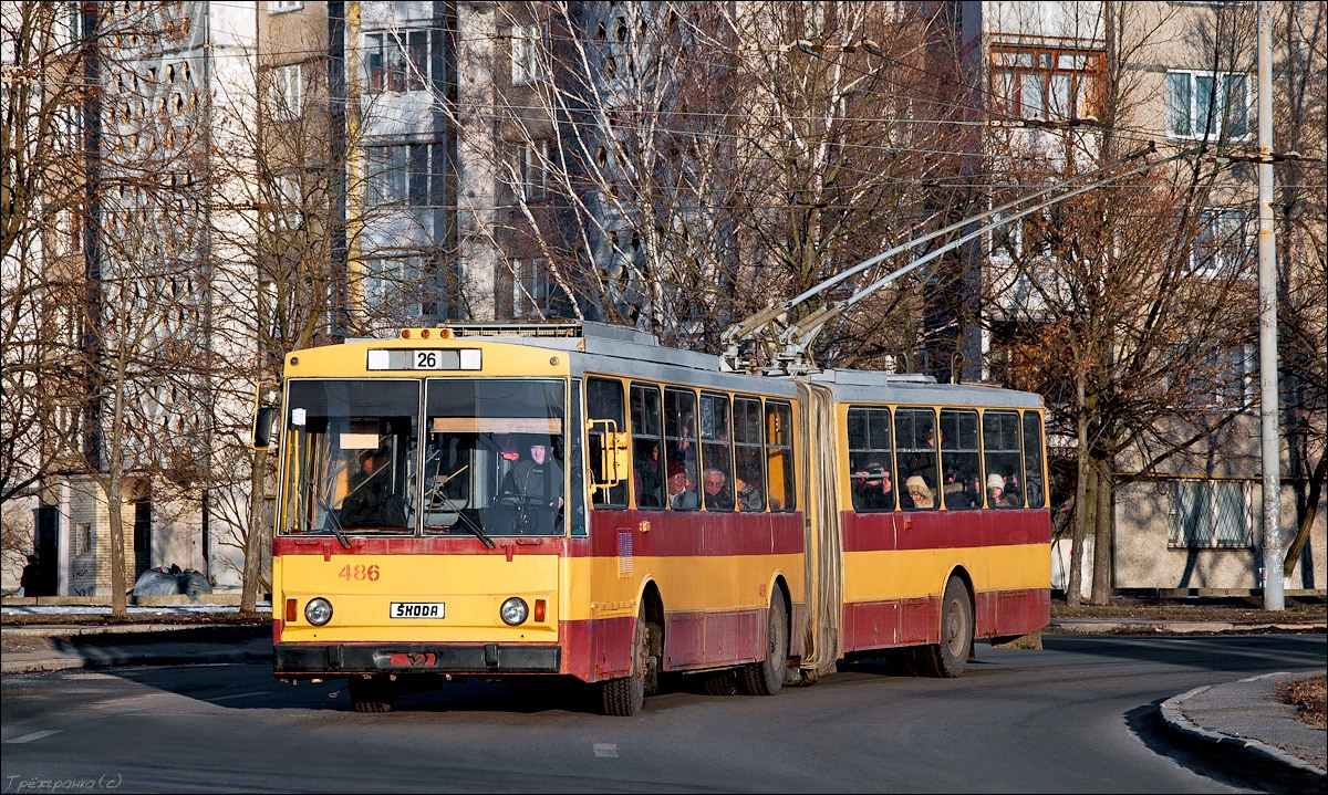 Киев, Škoda 15Tr03/6 № 486