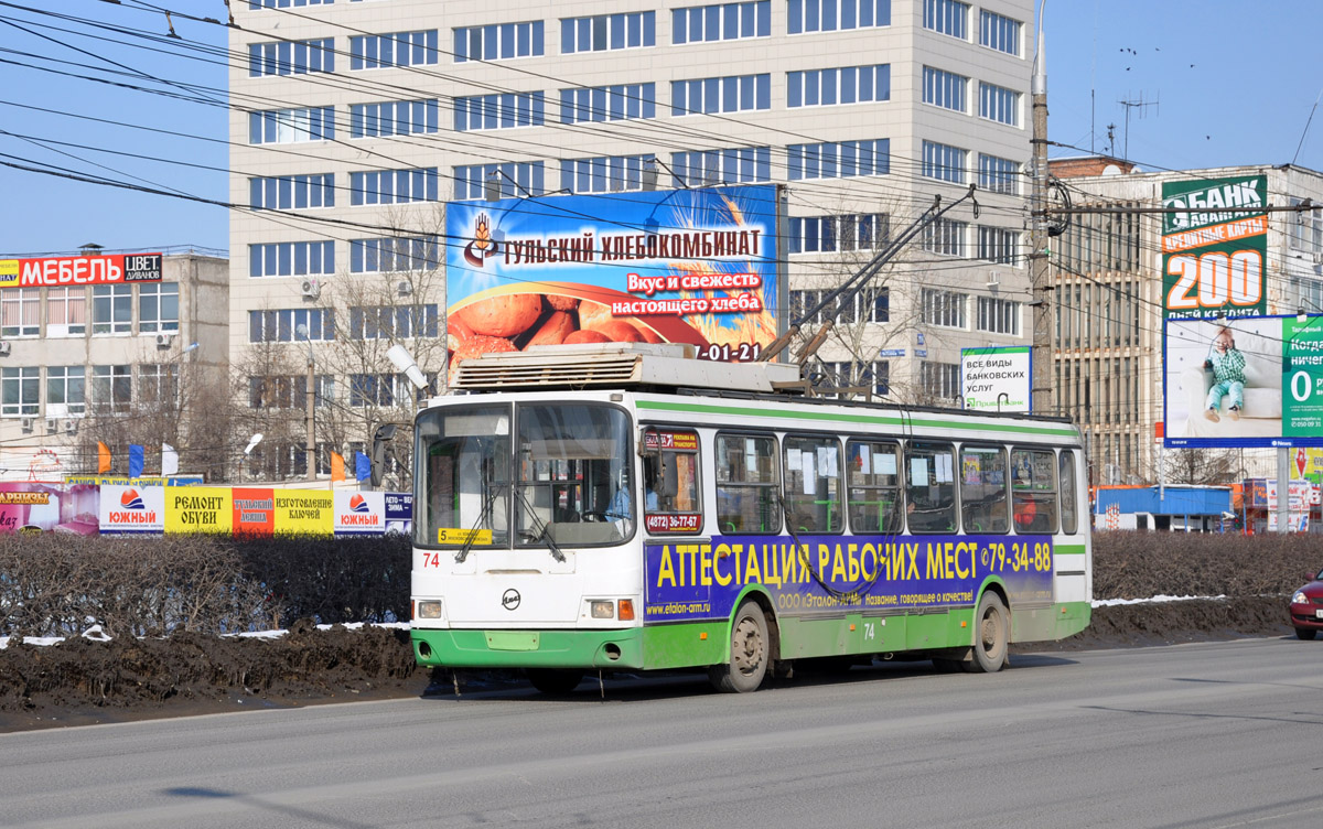 Тула, ЛиАЗ-5280 (ВЗТМ) № 74