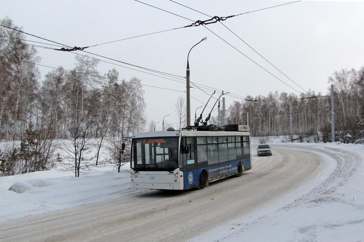 Иркутск, Тролза-5265.00 «Мегаполис» № 316