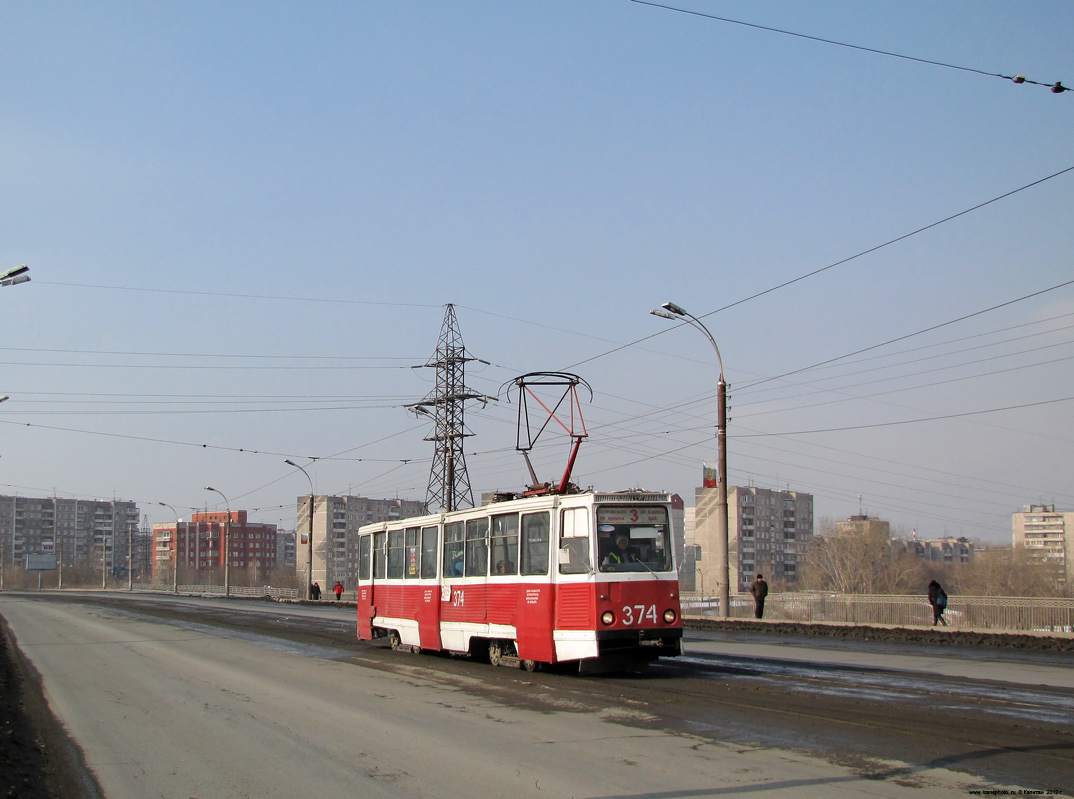 Нижний Тагил, 71-605 (КТМ-5М3) № 374