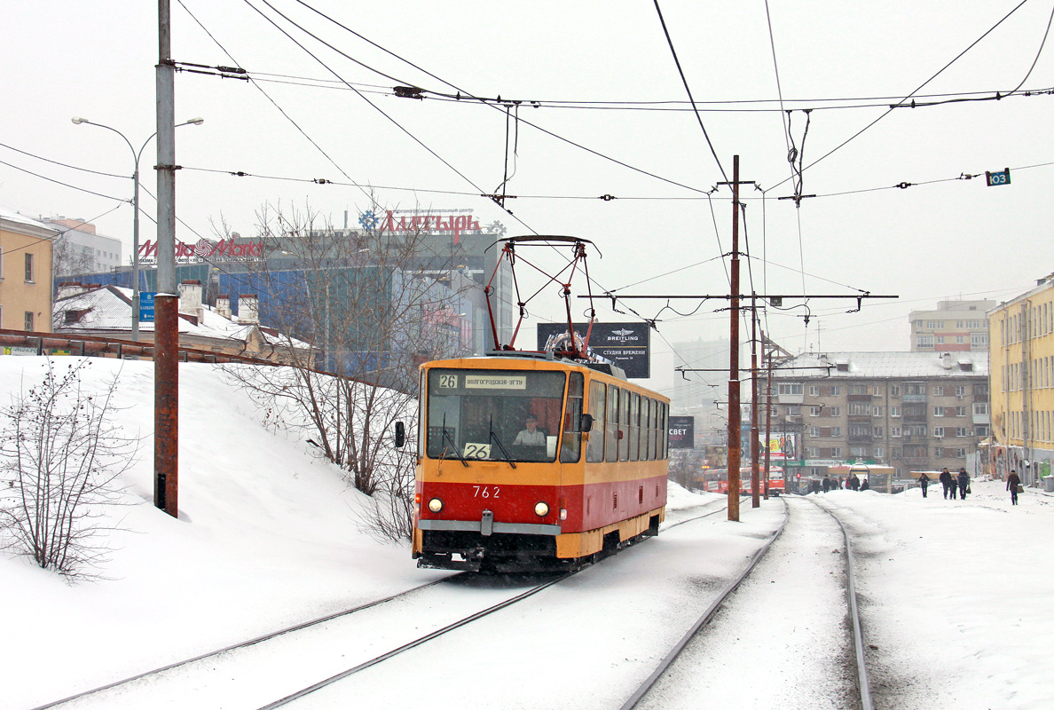 Jekaterinburga, Tatra T6B5SU № 762