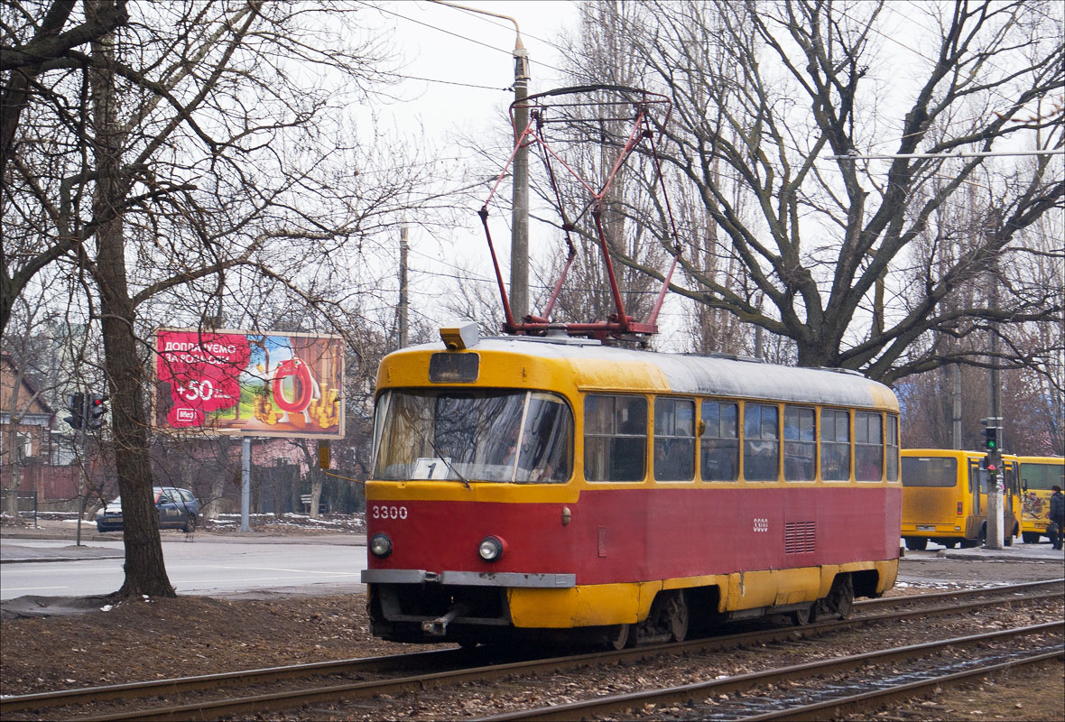 Одесса, Tatra T3SU № 3300