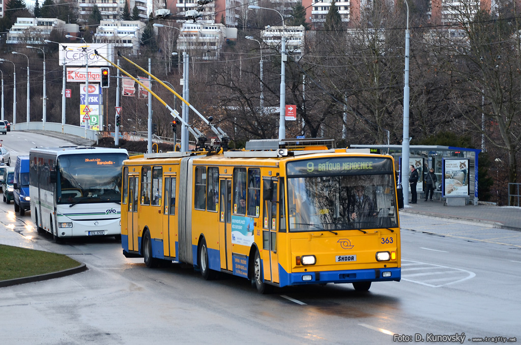 Злин, Škoda 15Tr13/6M № 363