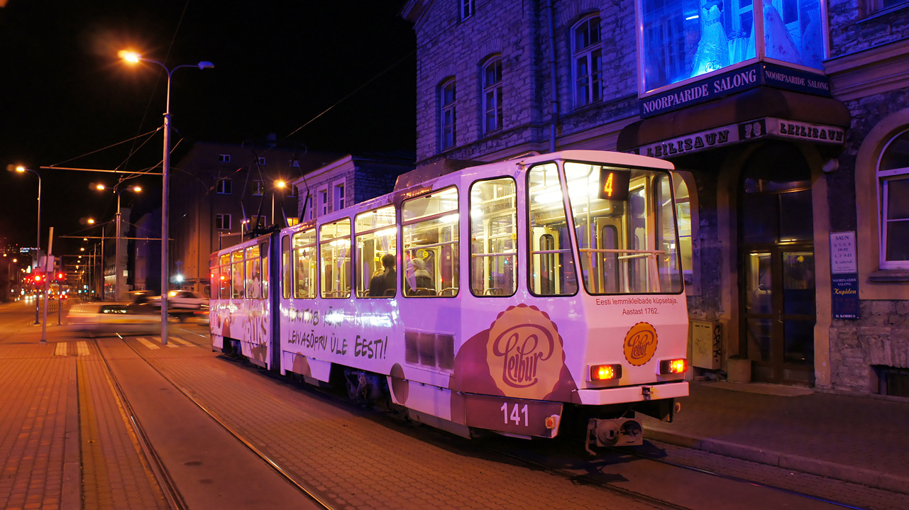 Таллин, Tatra KT4D № 141