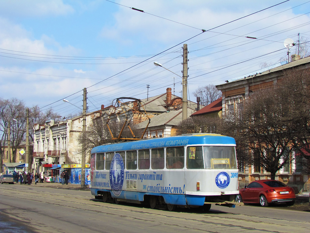 Харьков, Tatra T3SU № 3045 Харьков, Tatra T3SU № 3045