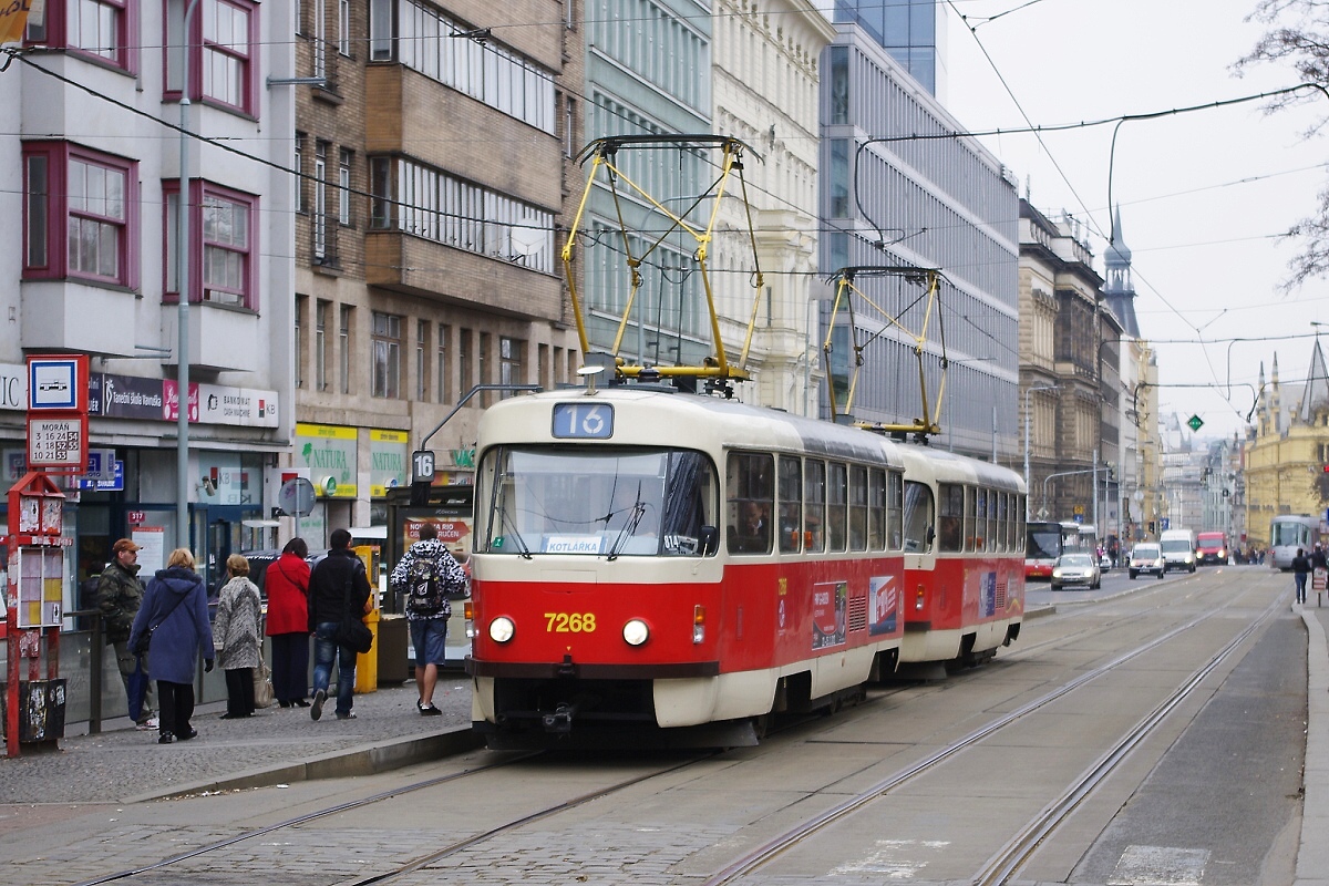 Прага, Tatra T3SUCS № 7268