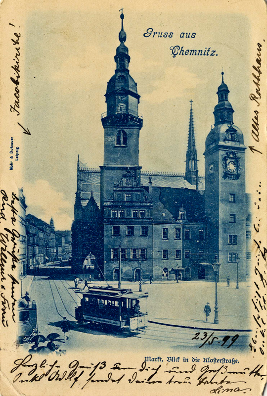 Хемниц — Старые фотографии