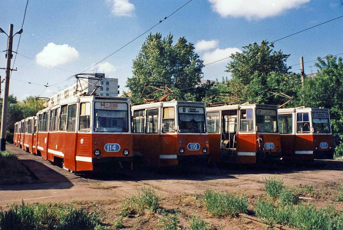Омск, 71-605 (КТМ-5М3) № 114; Омск, 71-605 (КТМ-5М3) № 110; Омск, 71-605 (КТМ-5М3) № 167; Омск, 71-605 (КТМ-5М3) № 117 Омск, 71-605 (КТМ-5М3) № 114; Омск, 71-605 (КТМ-5М3) № 110; Омск, 71-605 (КТМ-5М3) № 167; Омск, 71-605 (КТМ-5М3) № 117