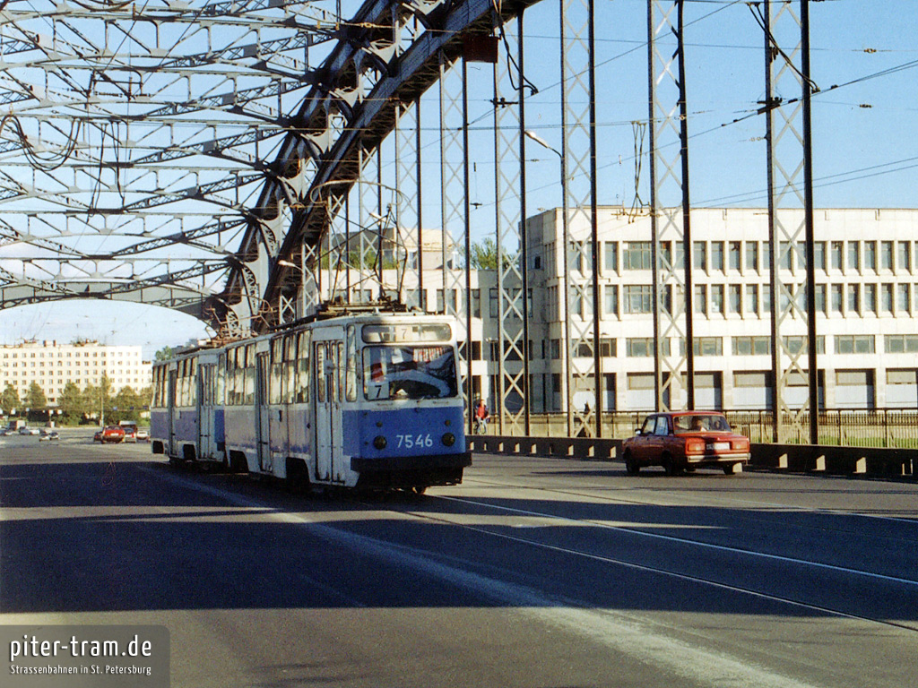 Санкт-Петербург, ЛМ-68М № 7546 Санкт-Петербург, ЛМ-68М № 7546