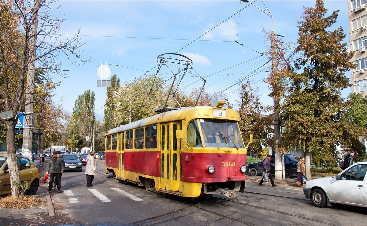 Киев, Tatra T3SU № 5968