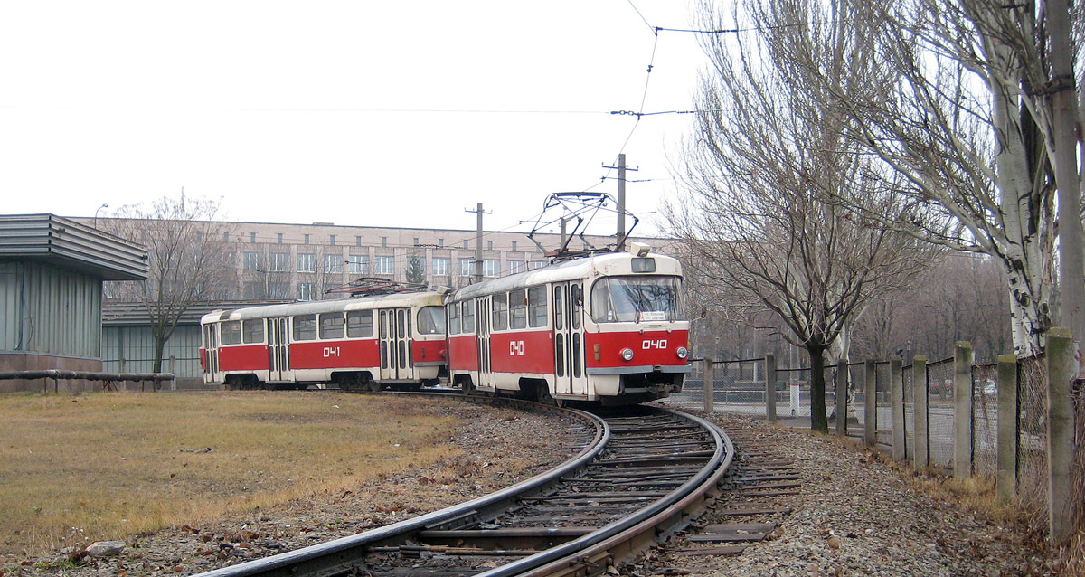 Кривой Рог, Tatra T3SU № 041; Кривой Рог, Tatra T3SU № 040