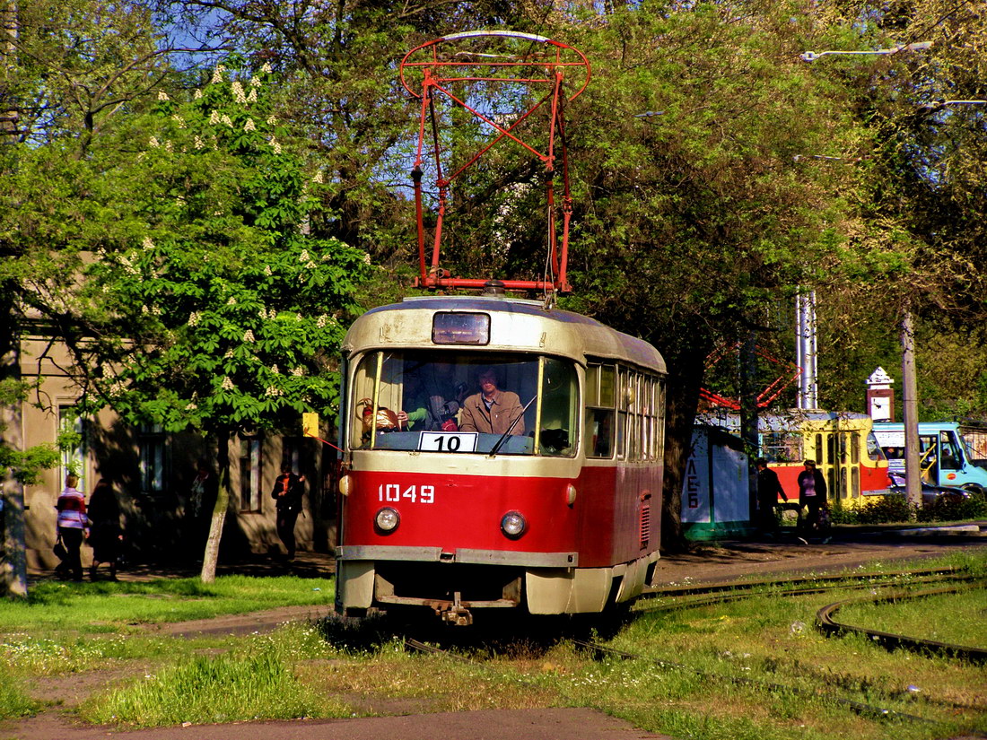Одесса, Tatra T3SU (двухдверная) № 1049