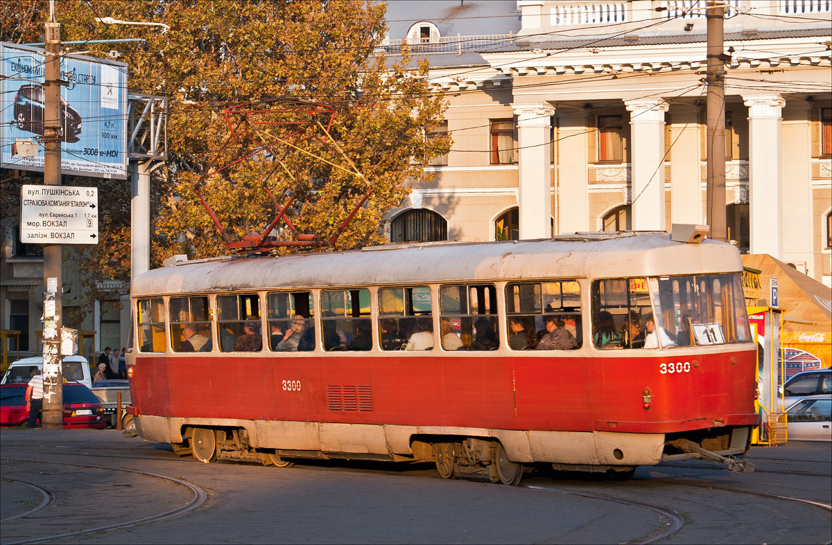 Одесса, Tatra T3SU № 3300