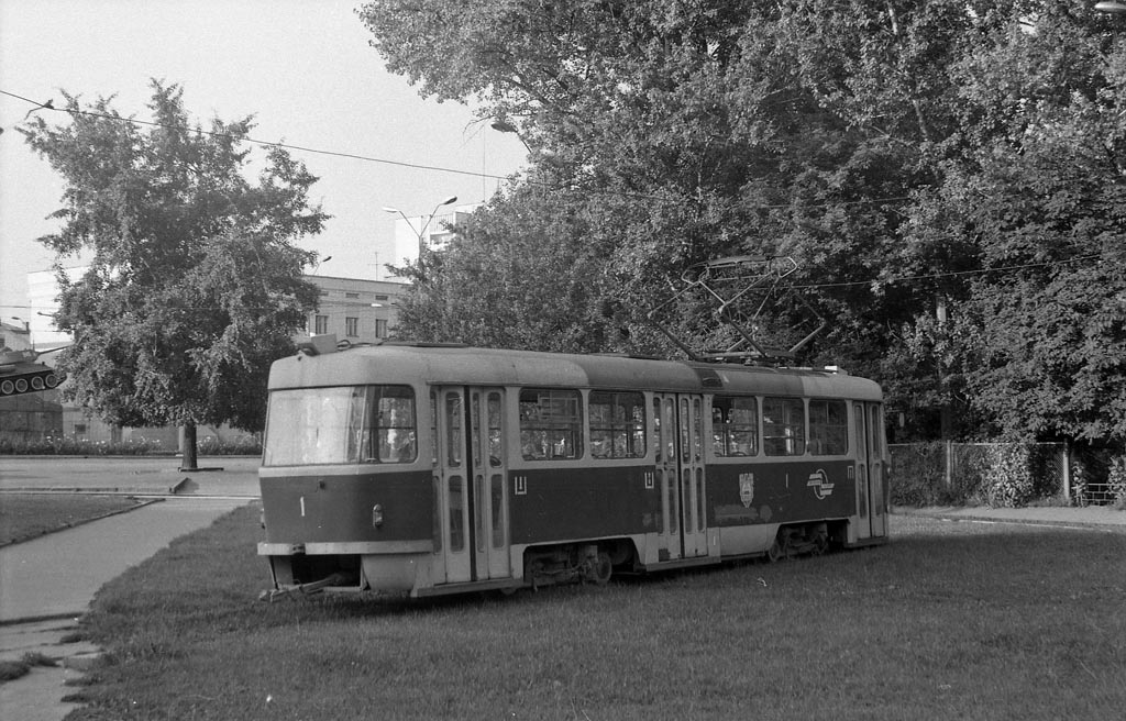 Zhytomyr, Tatra T4SU č. 1; Zhytomyr — Old photos of the rolling stock