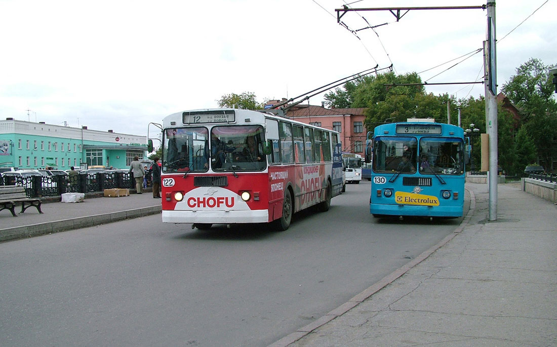 Омськ, ЗиУ-682Г [Г00] № 122; Омськ, ЗиУ-682Г [Г00] № 130