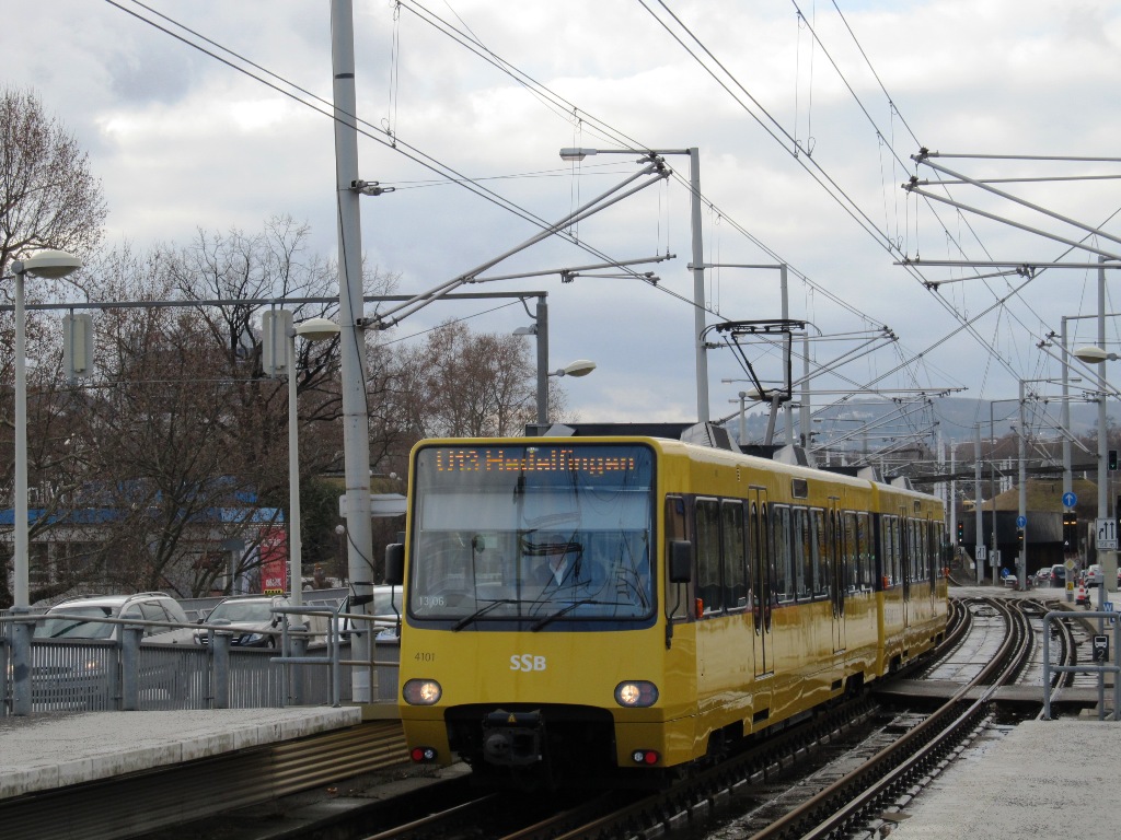 Stuttgart, Duewag DT8.S č. 4101 Stuttgart, Duewag DT8.S č. 4101