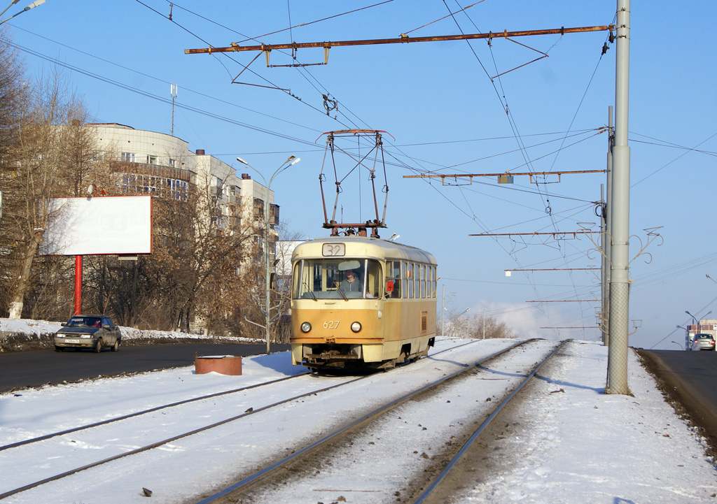 Екатеринбург, Tatra T3SU (двухдверная) № 627