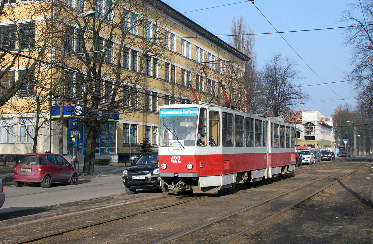 Калининград, Tatra KT4SU № 422