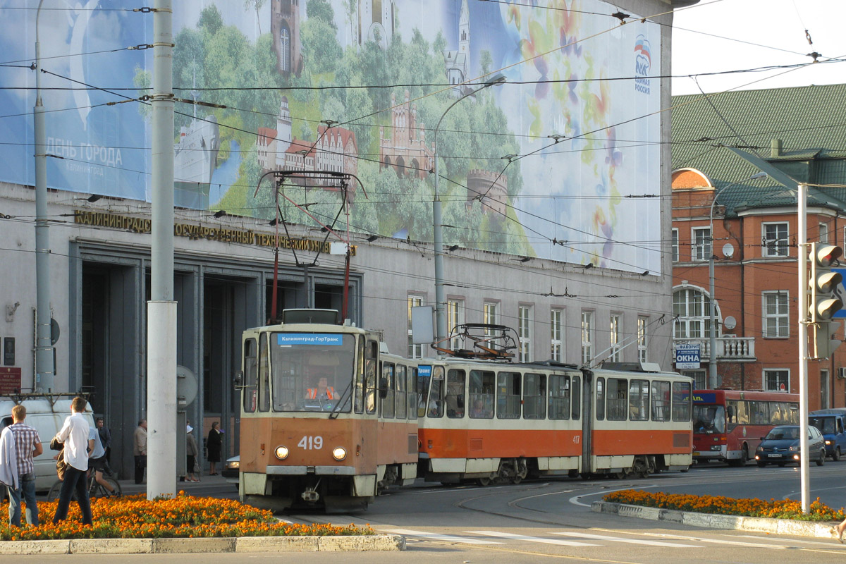 Калининград, Tatra KT4SU № 419