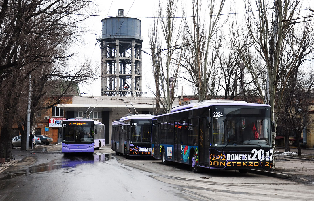 Донецк, ЛАЗ E183A1 № 2324