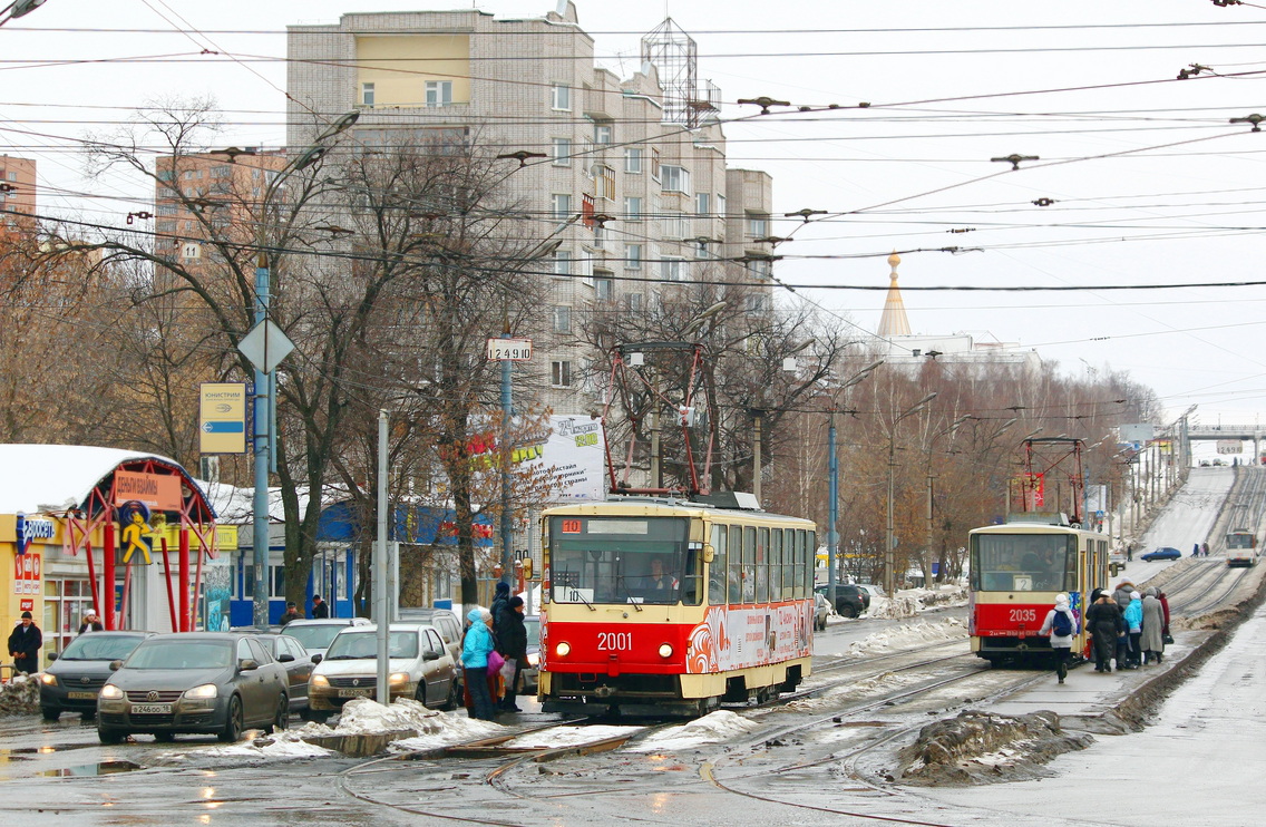 Ижевск, Tatra T6B5SU № 2001