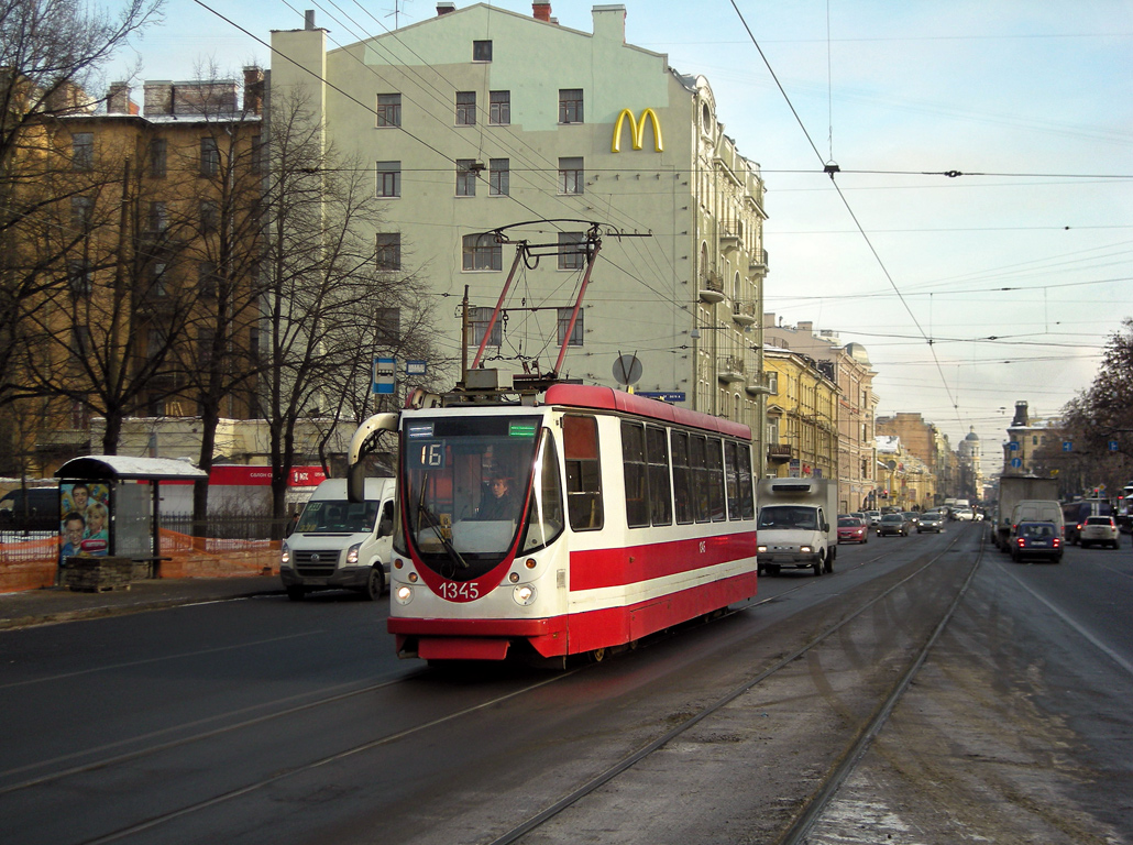 Санкт-Петербург, 71-134А (ЛМ-99АВН) № 1345