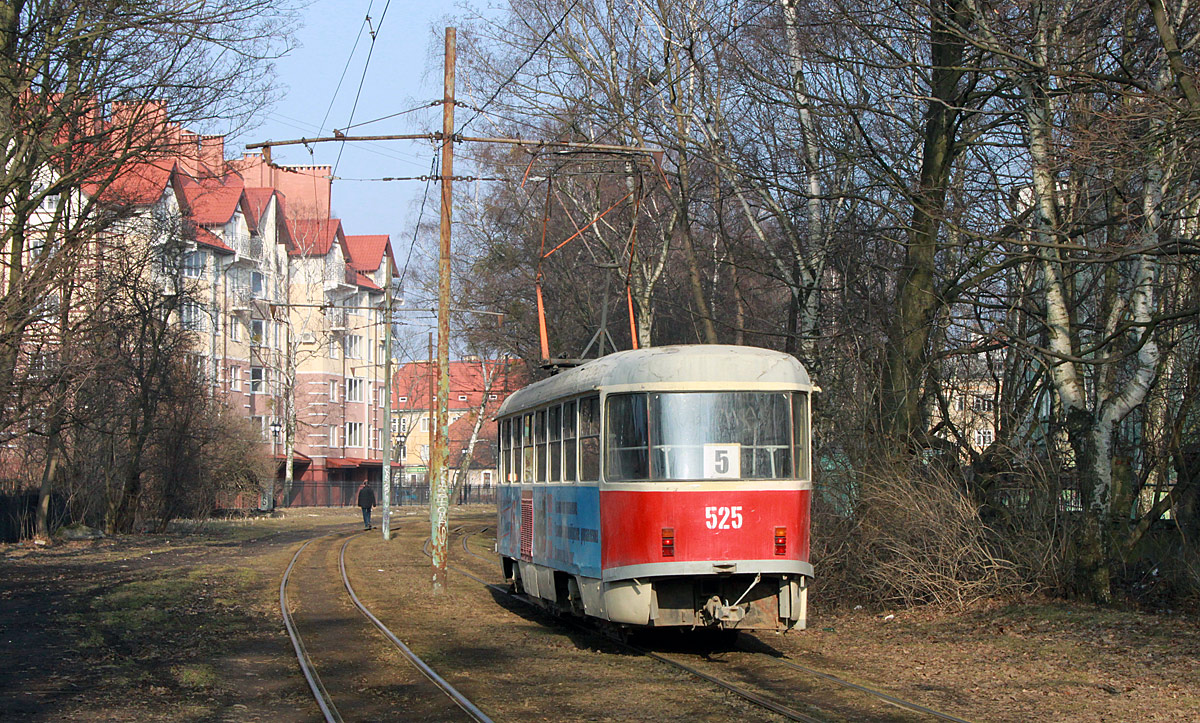 Kaliningrad, Tatra T4D č. 525
