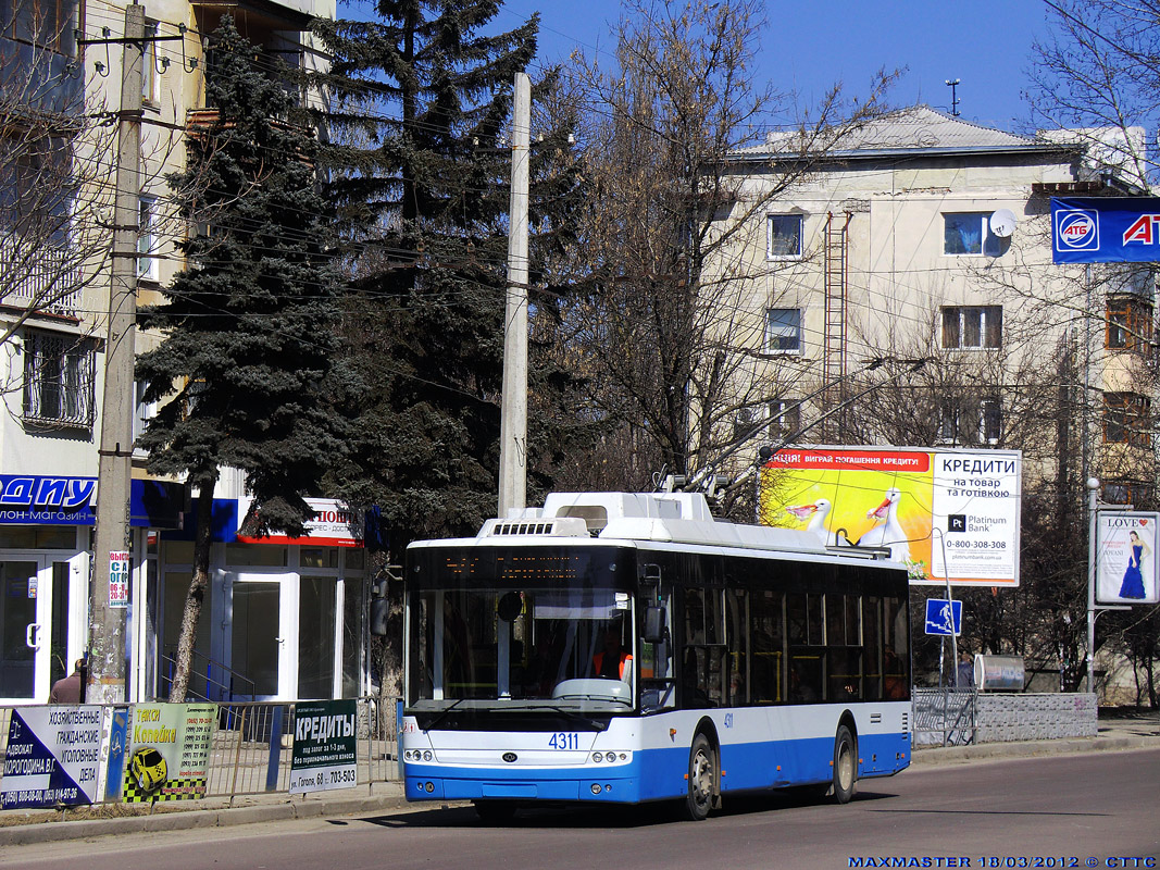 Крымский троллейбус, Богдан Т70110 № 4311